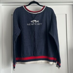 Newport Navy Crewneck Sweater